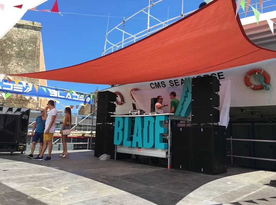 Sail Shade on a boat deck in the Mediterranean.webp width=900 height=688